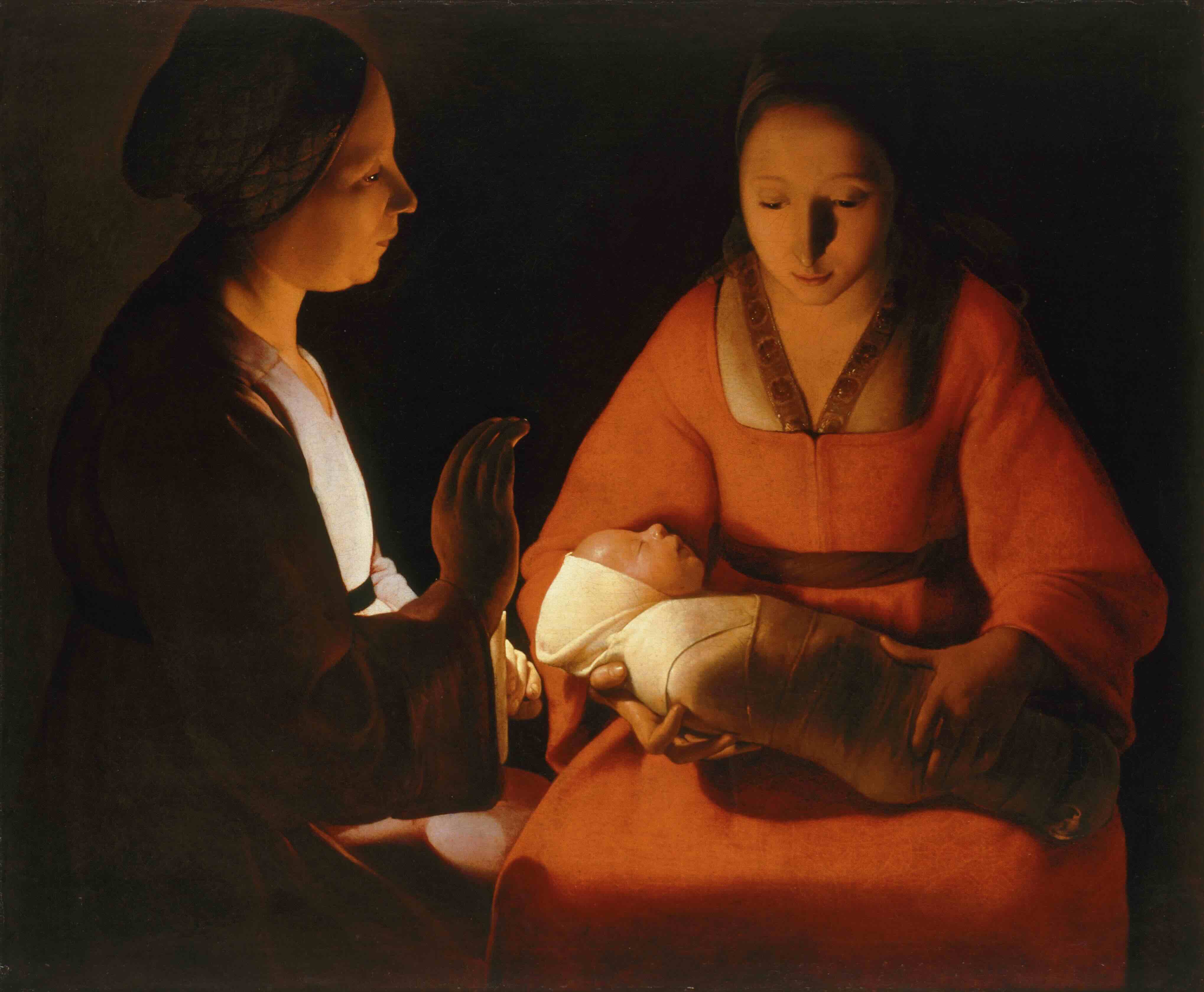 The quietest Christmas painting has no angels, no star and no halo