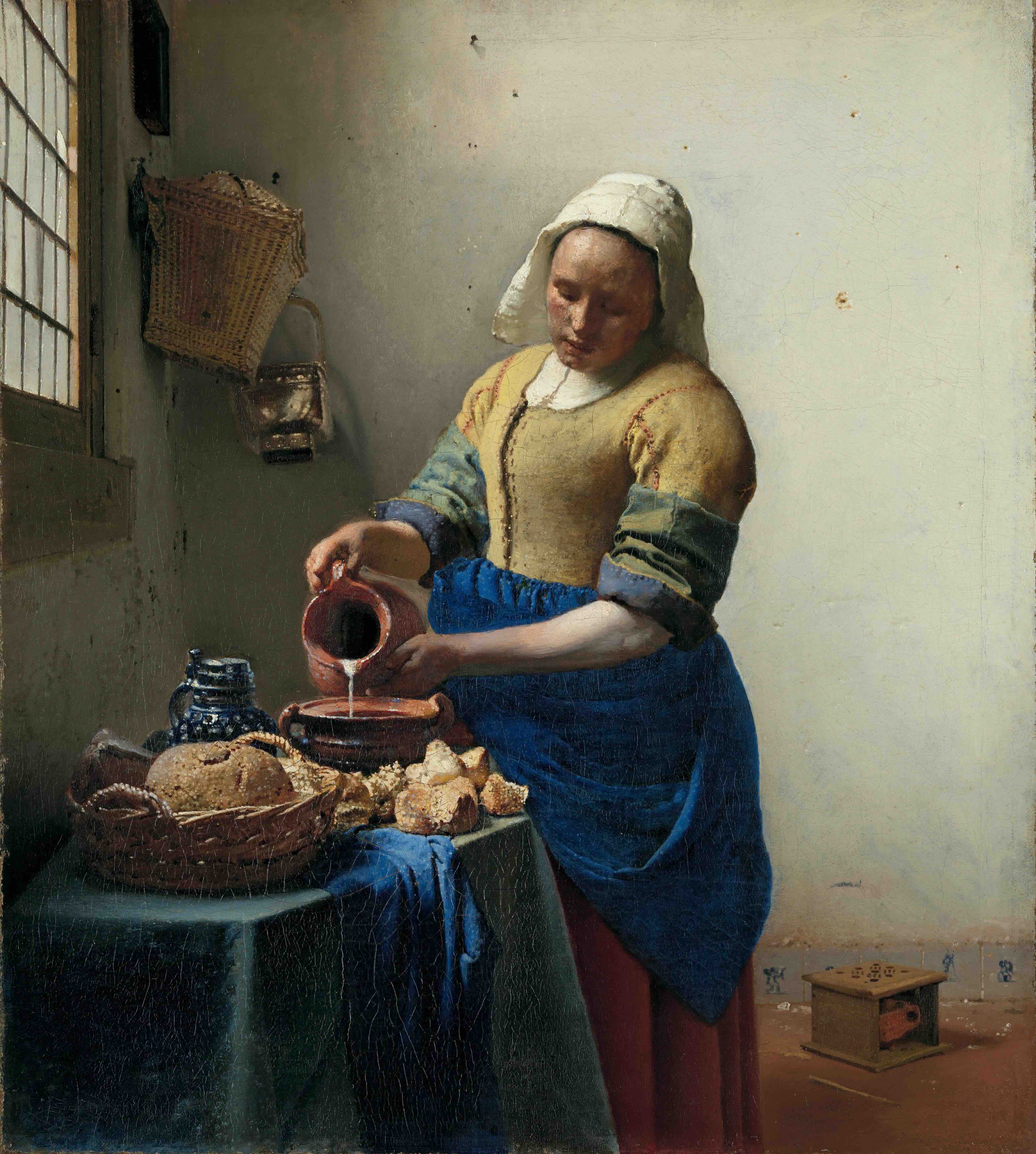 Bake as slowly as the Milkmaid pours: a mindful oat bread