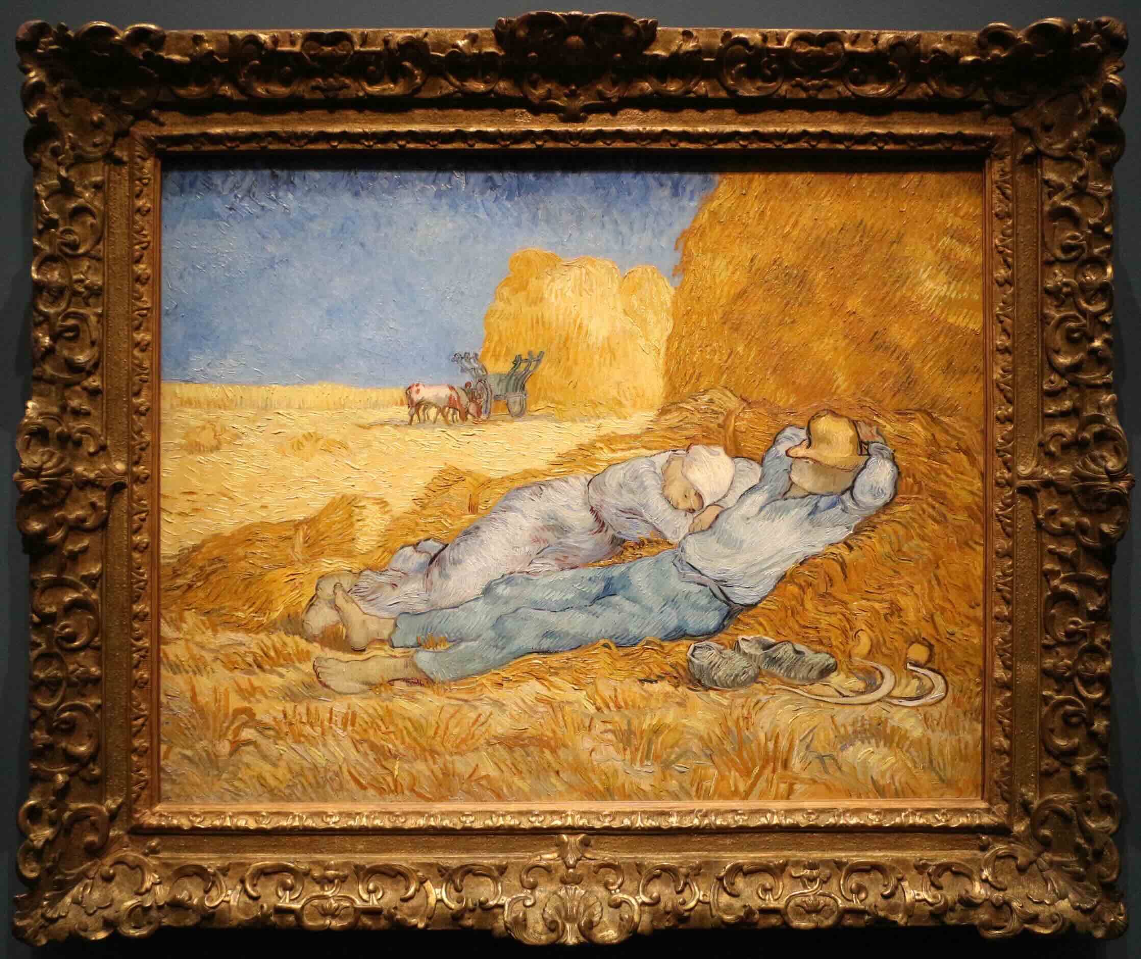 When Van Gogh was at his most fragile, he rested by copying someone else's painting