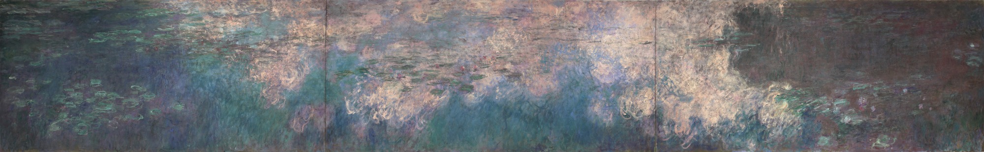 The day after the war ended, Monet offered France his water lilies