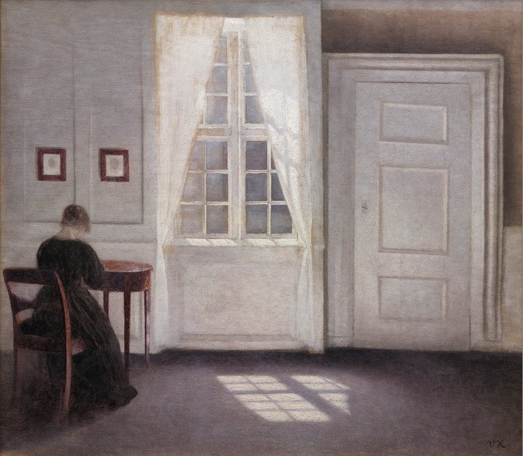 Winter light is short. Five paintings that have more of it than your window