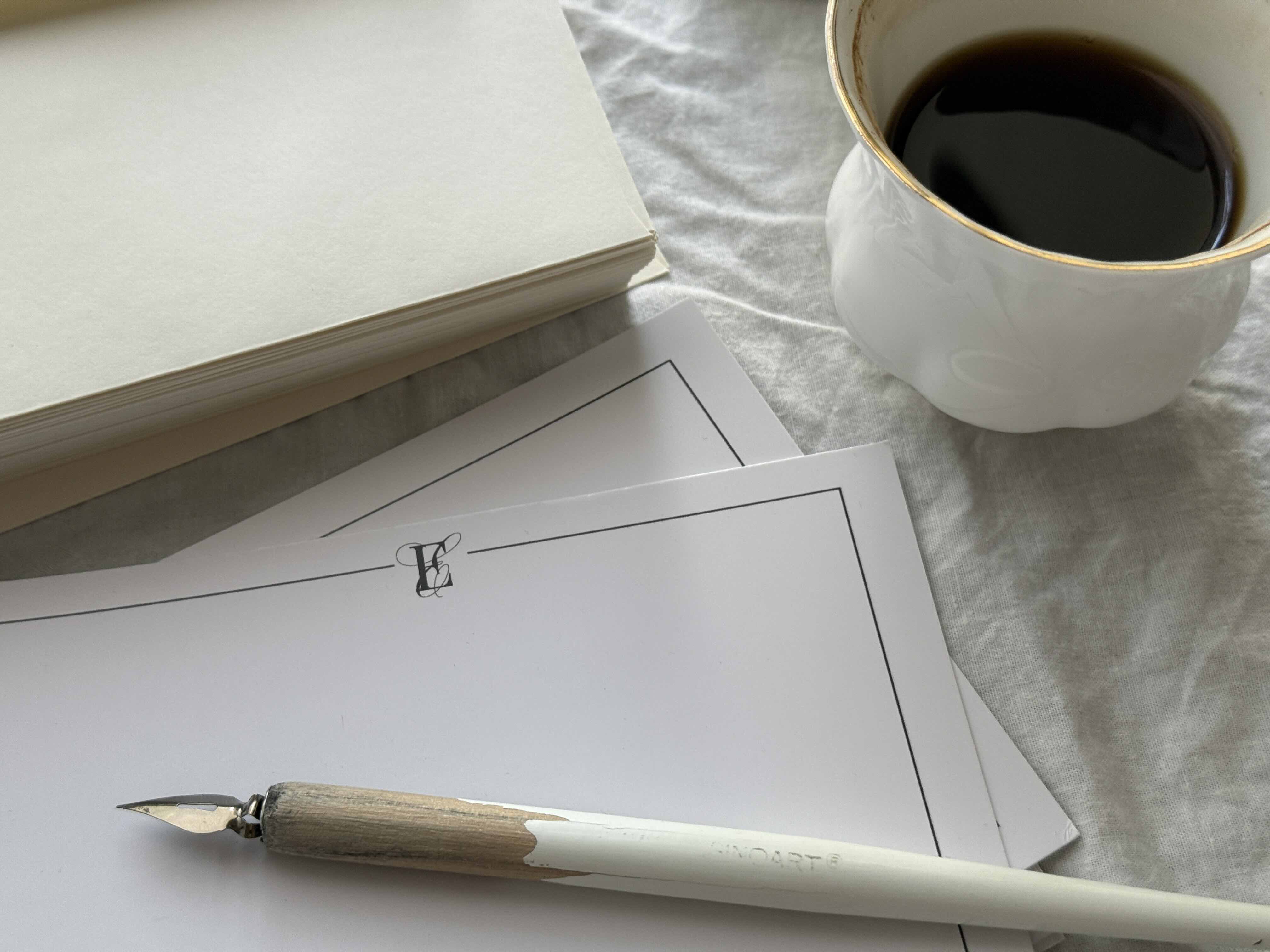 A New Year's letter: write the year to someone you love