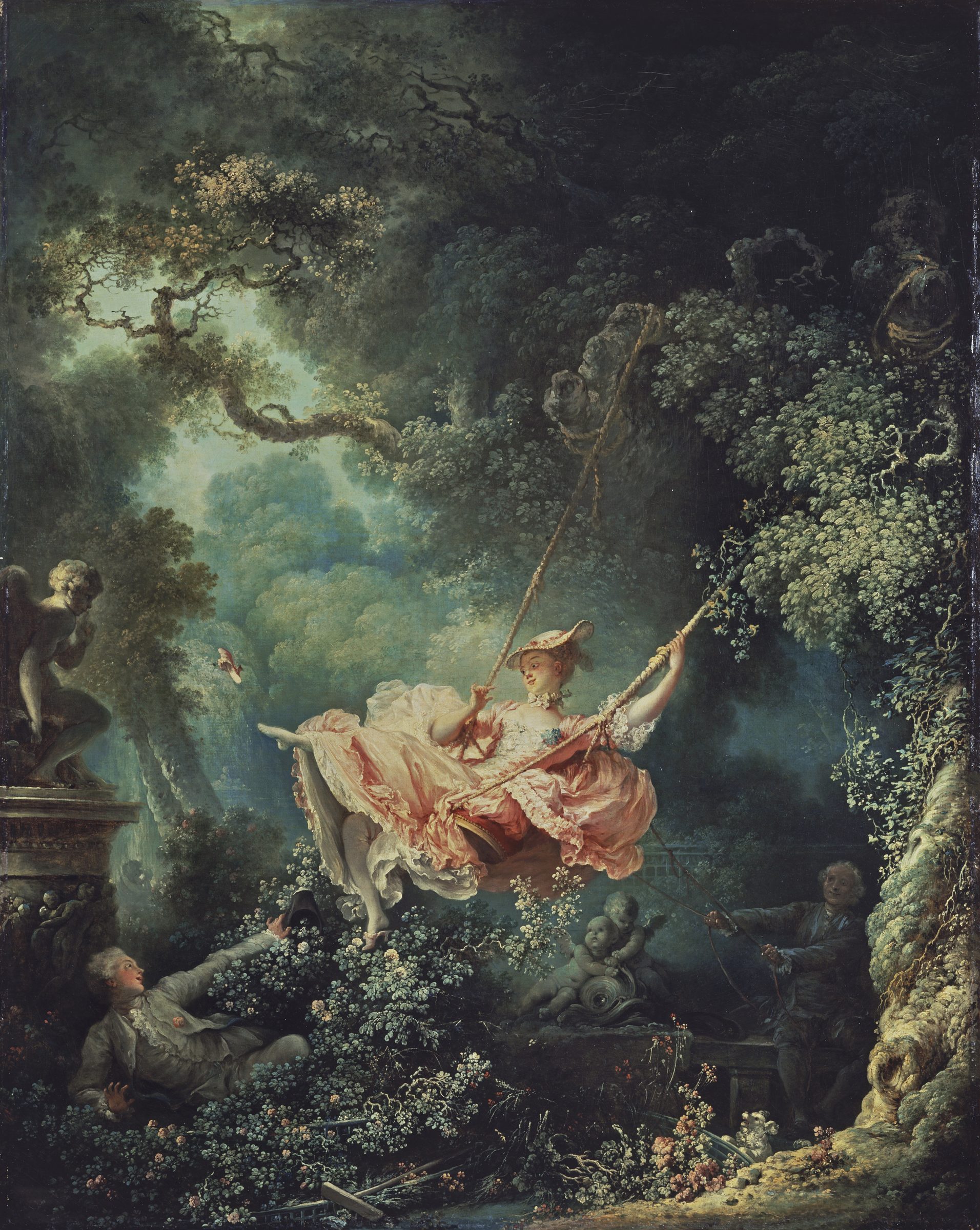The pinkest painting in London has a scandalous secret