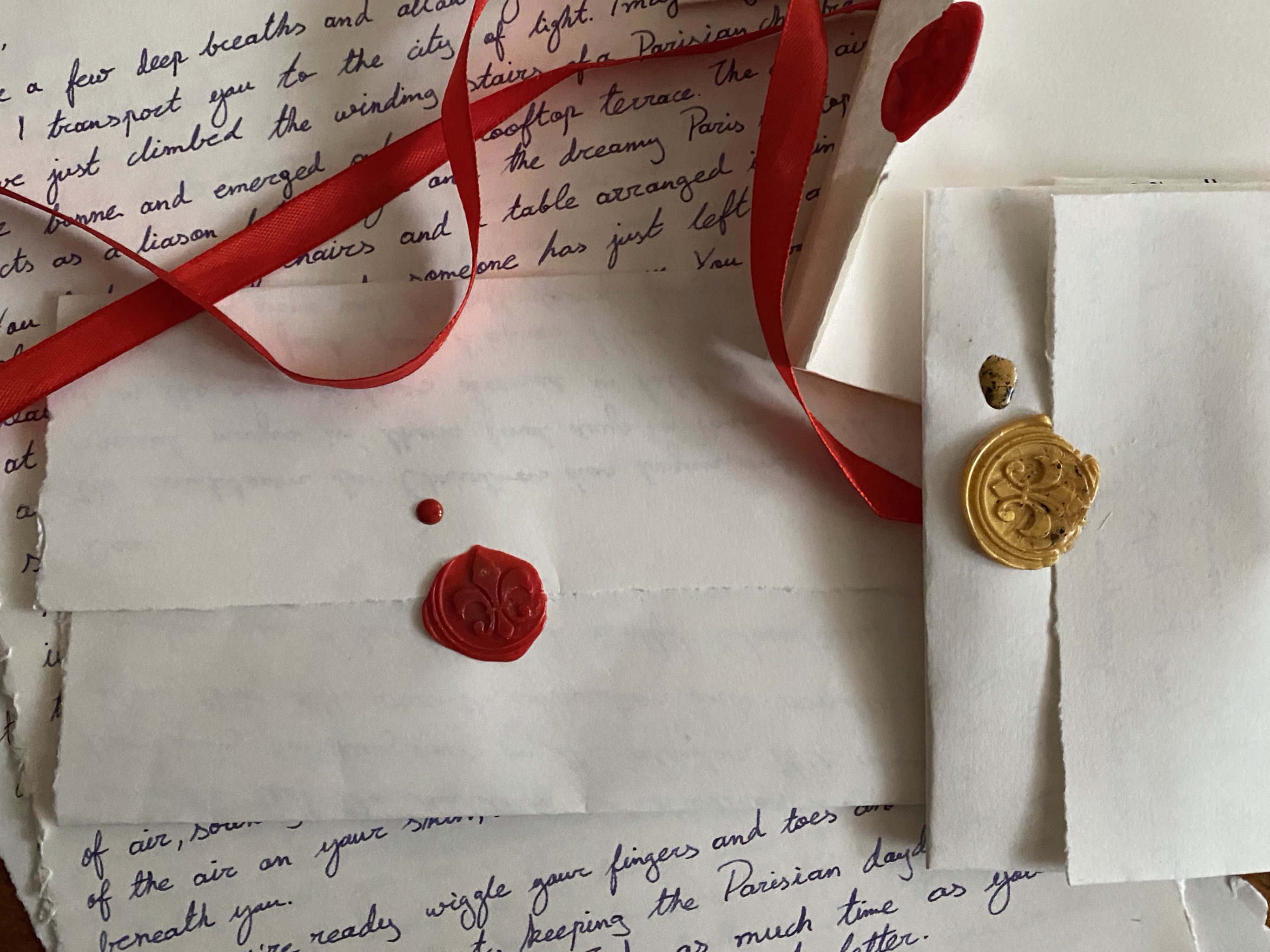 Write a letter you'll never send: a meditation on paper
