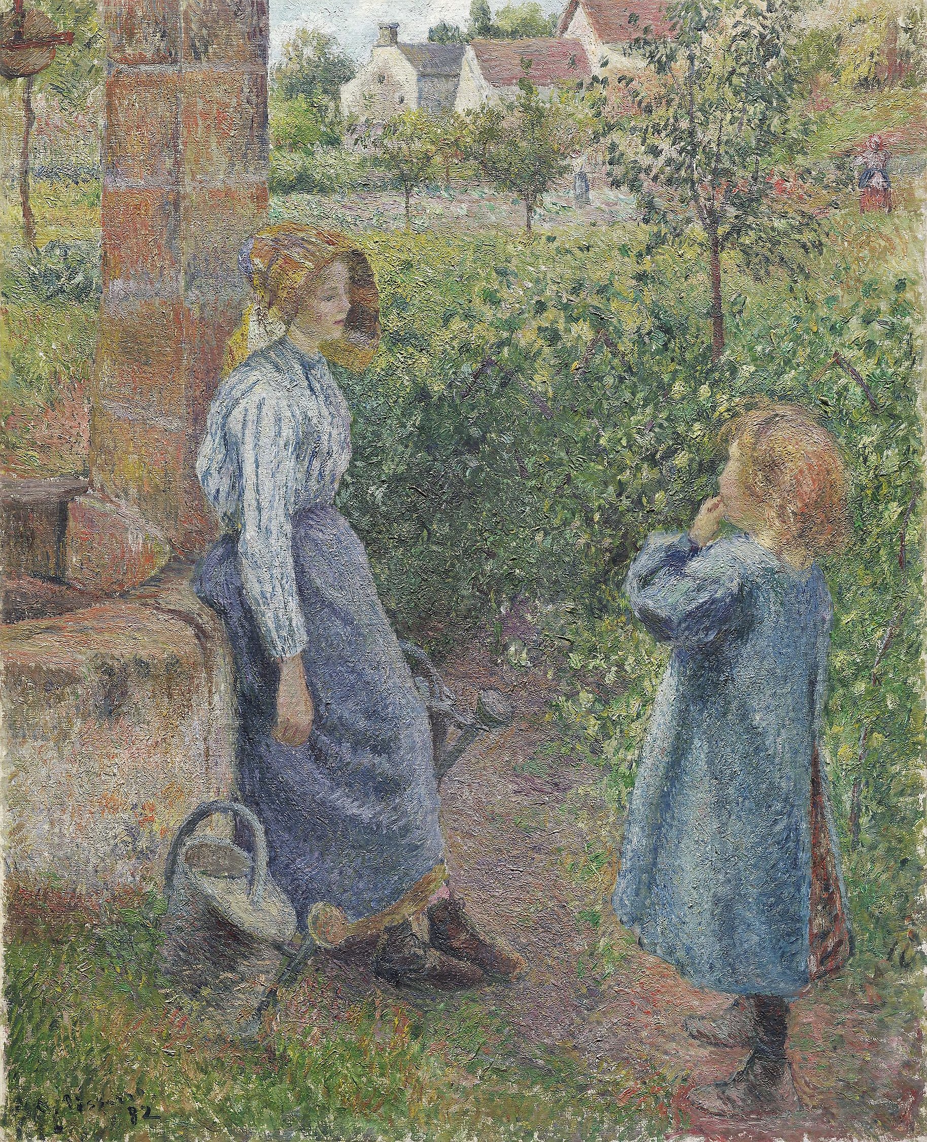 The slowest errand in the world: a meditation with Pissarro's well